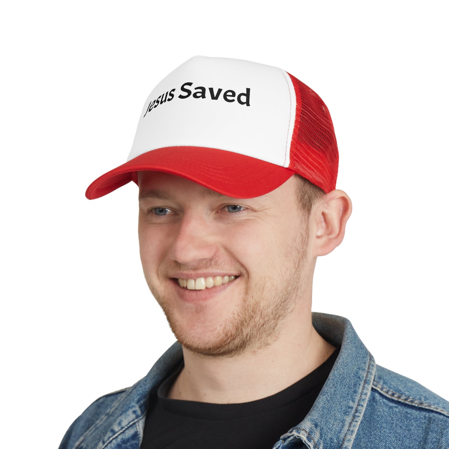 Mesh Cap Jesus Saved