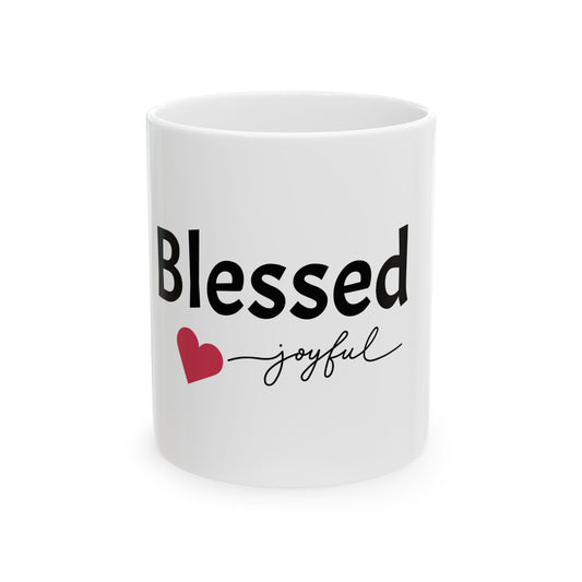 Ceramic Mug, (11oz, 15oz) Blessed